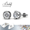 Destiny Jewellery Crystal From Swarovski Charlotte Stud Earrings